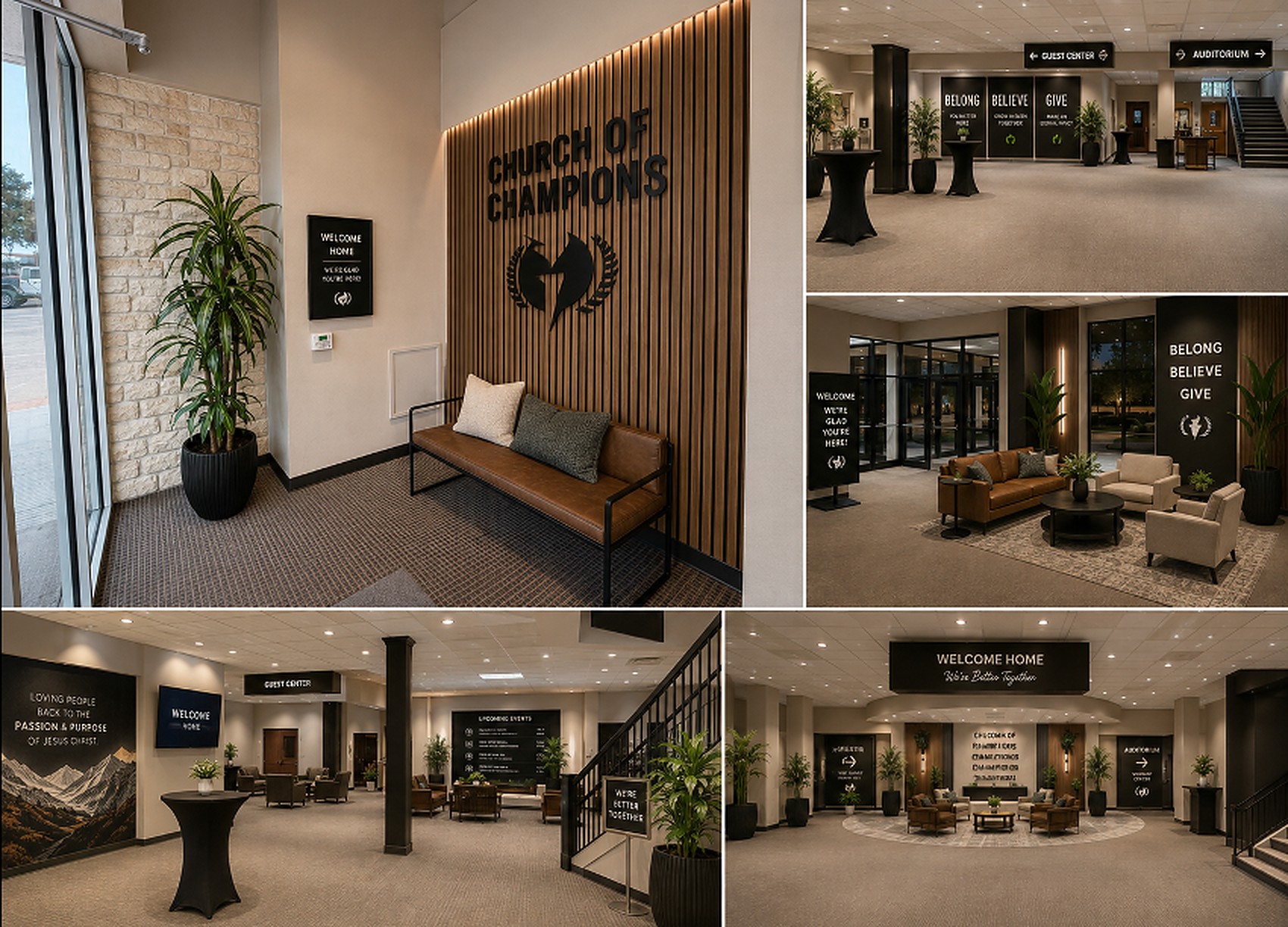 Build the Future foyer vision renderings